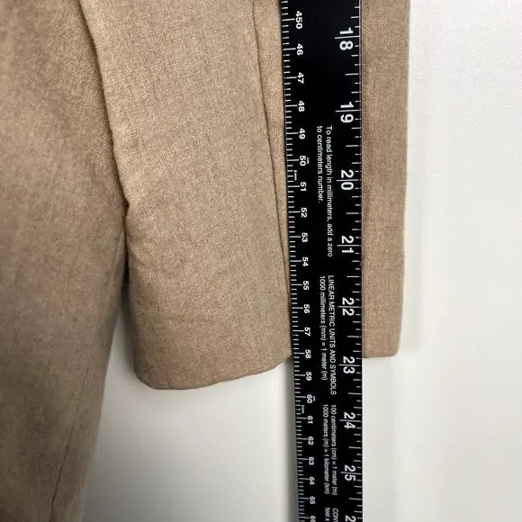 Hugo‎ Boss Jericona Blazer Colombo Italy Woven Camel Tan Wool Cashmere Blazer 10